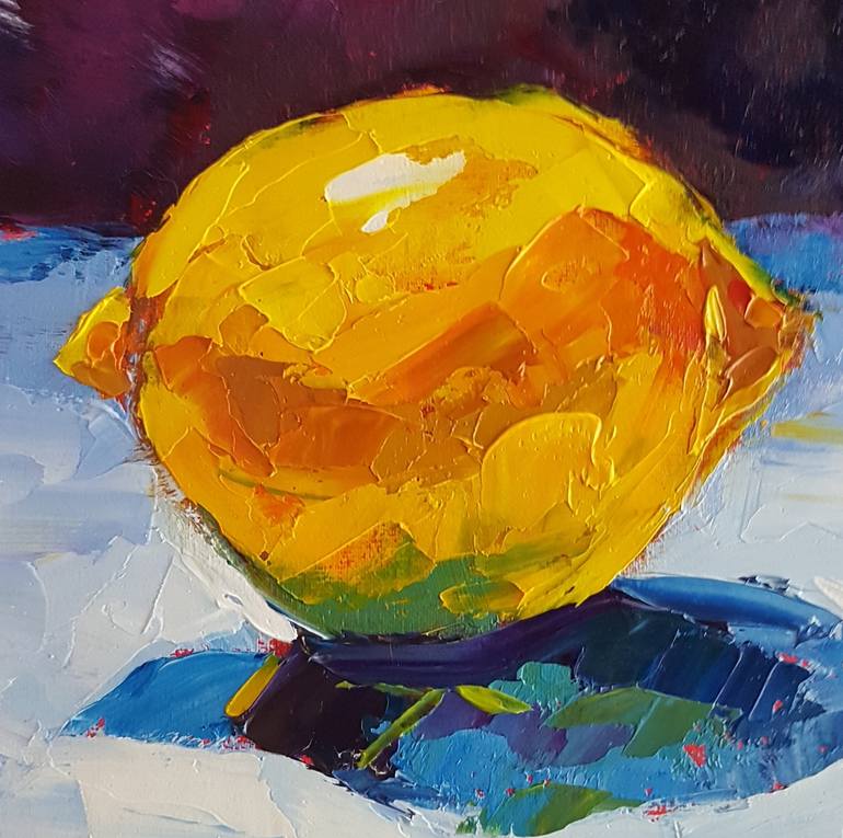 Original Abstract Food & Drink Painting by Marina Beikmane
