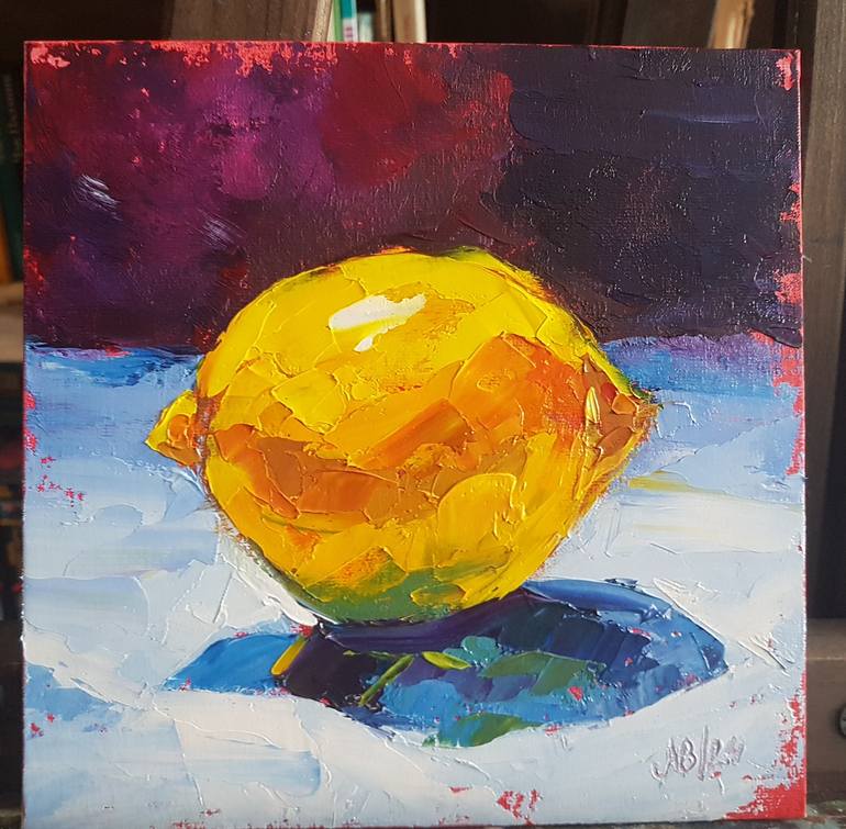 Original Abstract Food & Drink Painting by Marina Beikmane