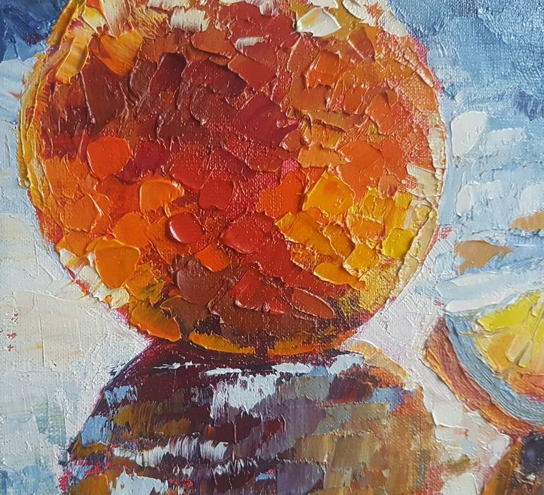 Original Abstract Still Life Painting by Marina Beikmane