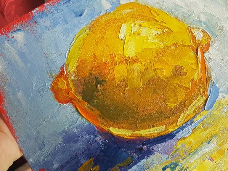 Original Abstract Food & Drink Painting by Marina Beikmane