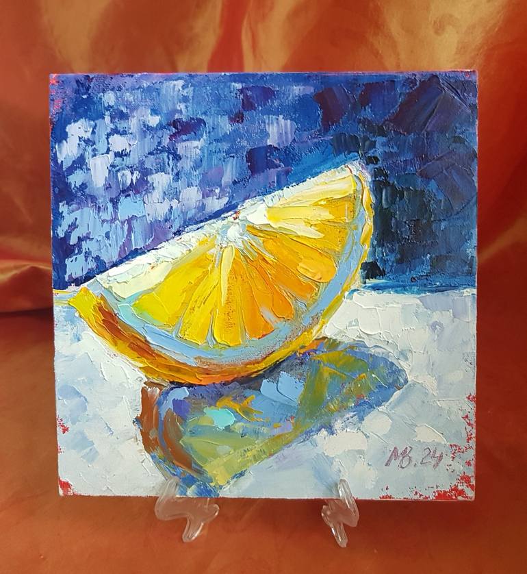 Original Abstract Food & Drink Painting by Marina Beikmane