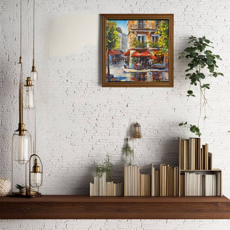 Original Contemporary People Painting by Marina Beikmane
