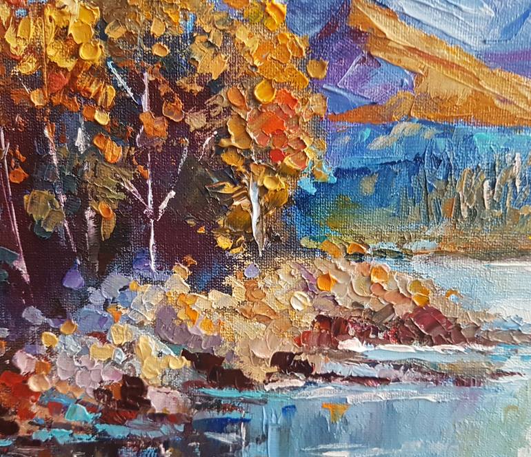 Original Abstract Expressionism Abstract Painting by Marina Beikmane