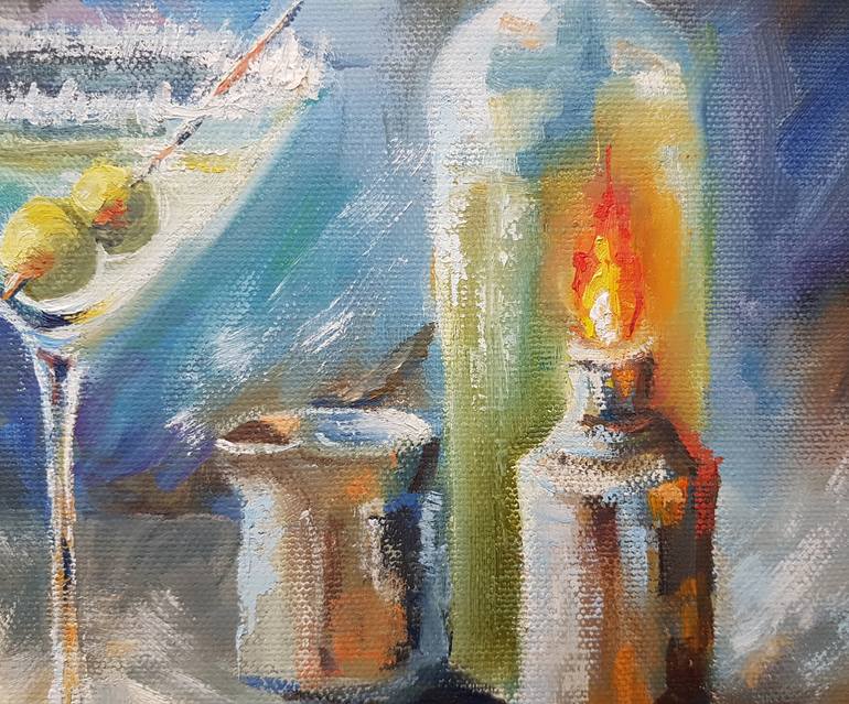 Original Contemporary Food & Drink Painting by Marina Beikmane