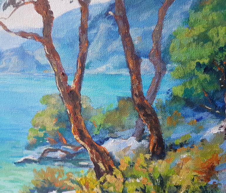 Original Contemporary Seascape Painting by Marina Beikmane