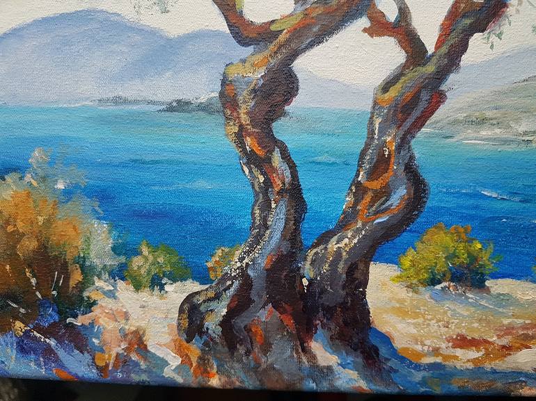 Original Contemporary Seascape Painting by Marina Beikmane