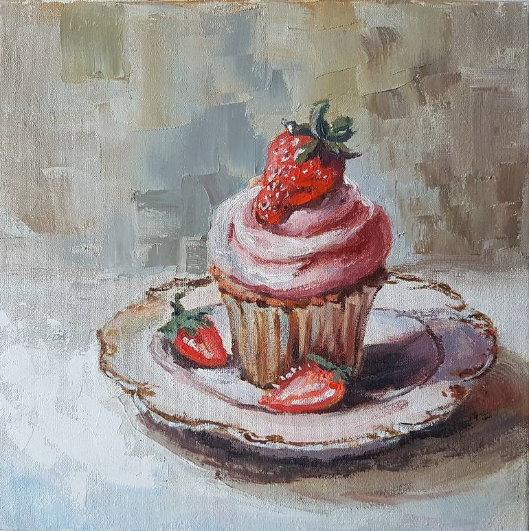 Print of Impressionism Food & Drink Paintings by Marina Beikmane