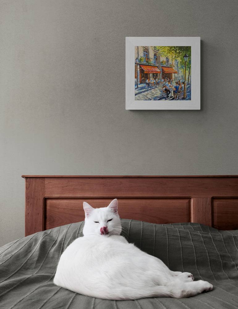 Original Contemporary People Painting by Marina Beikmane