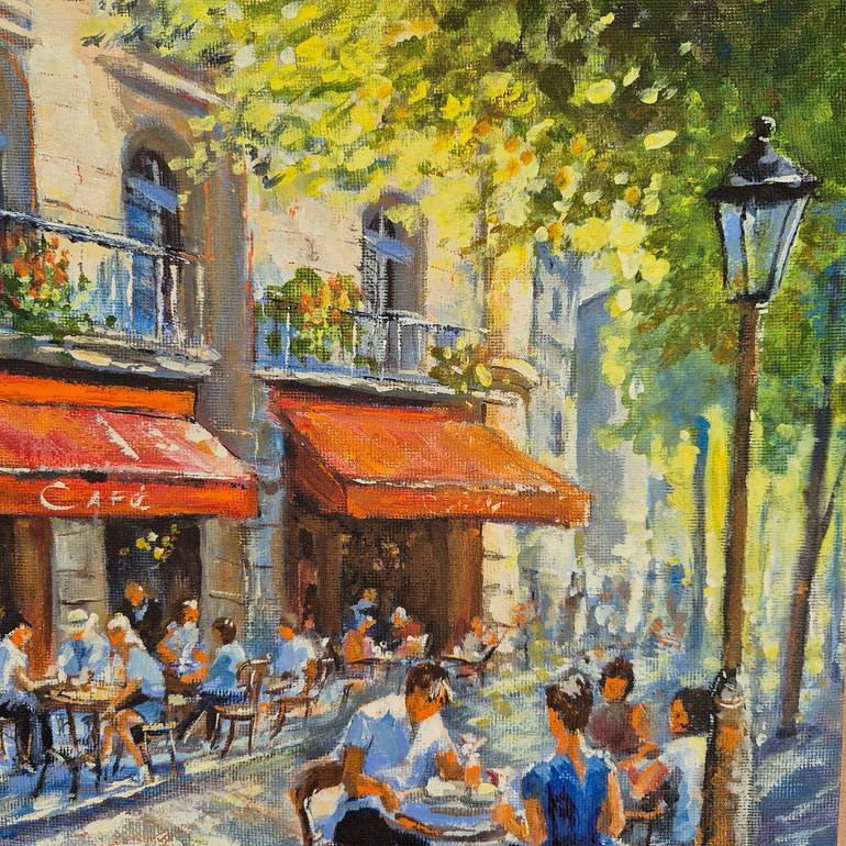 Original Contemporary People Painting by Marina Beikmane