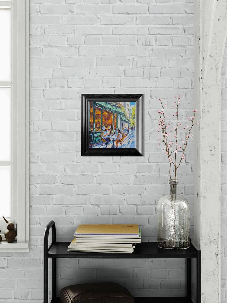 Original Contemporary Cities Painting by Marina Beikmane