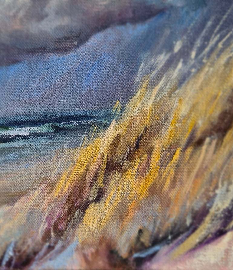 Original Impressionism Seascape Painting by Marina Beikmane