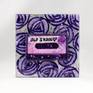 3-D resin cassette, acrylic paint, silver leaf