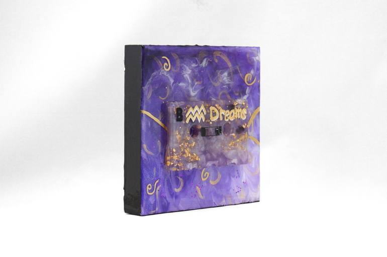 Original Conceptual Pop Culture/Celebrity Mixed Media by Lori Waughtal