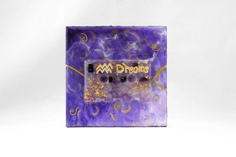 Original Conceptual Pop Culture/Celebrity Mixed Media by Lori Waughtal