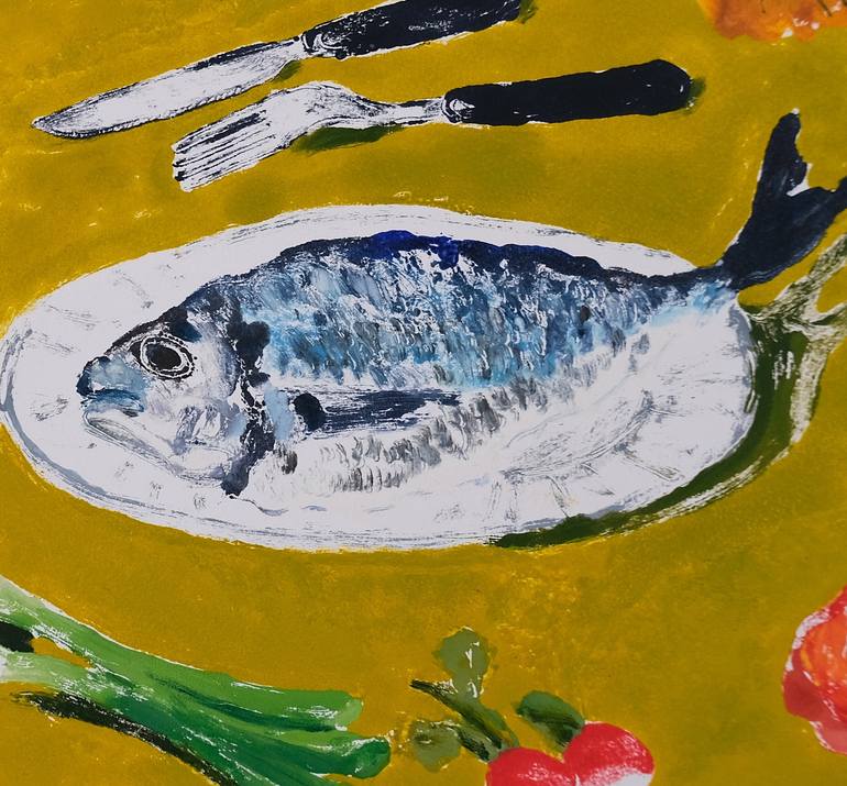 Original Contemporary Still Life Painting by Anna Barnard