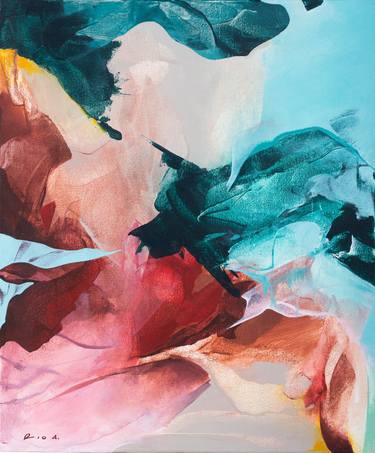 Original Abstract Expressionism Abstract Paintings by Rio Ardani