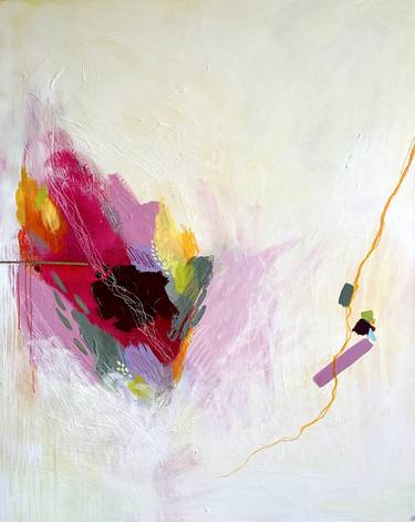 Original Abstract Expressionism Abstract Paintings by Olga Zhulimova