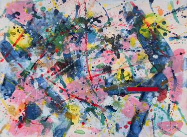 Original Abstract Expressionism Abstract Paintings by Gregory Desgouttes