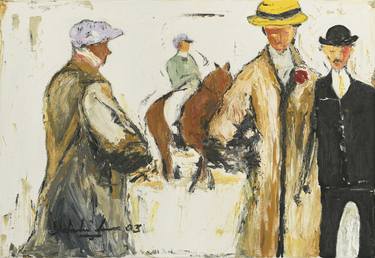 Print of Impressionism Horse Paintings by Yolanda Luna