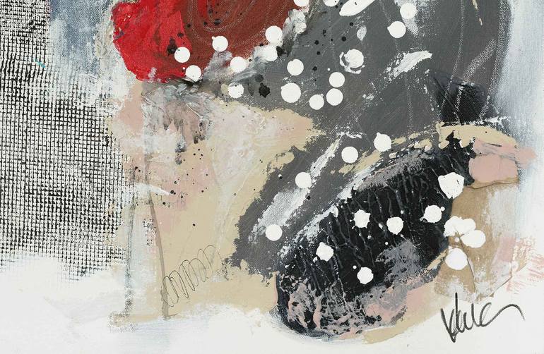 Original Abstract Expressionism Abstract Collage by Yolanda Luna