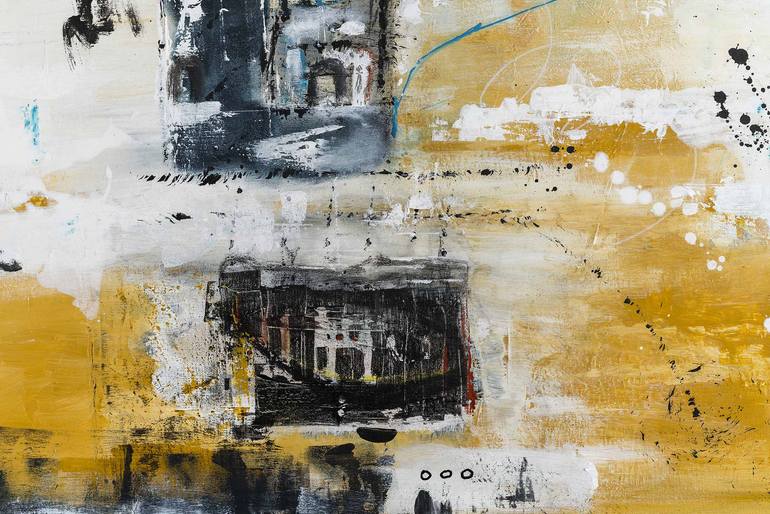 Original Abstract Expressionism Abstract Painting by Yolanda Luna