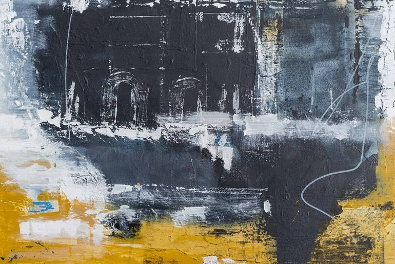 Original Abstract Expressionism Abstract Painting by Yolanda Luna