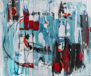 Print of Abstract Expressionism Abstract Collage by Yolanda Luna