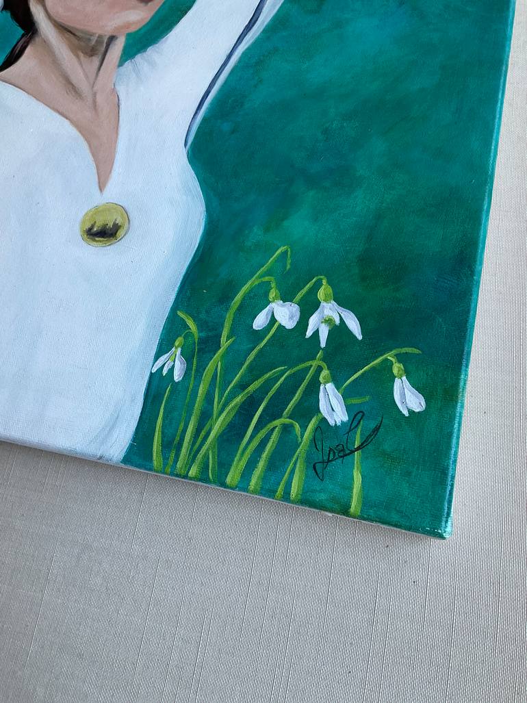 Original Contemporary People Painting by Isabelle Chartrand