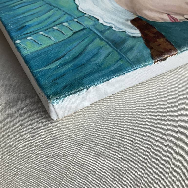 Original Figurative People Painting by Isabelle Chartrand