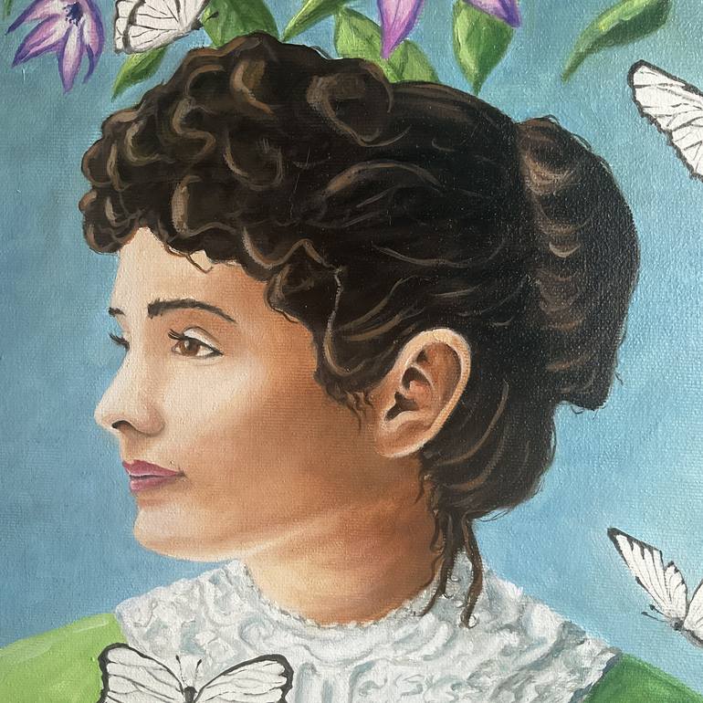 Original Figurative Women Painting by Isabelle Chartrand