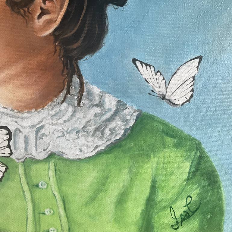Original Figurative Women Painting by Isabelle Chartrand