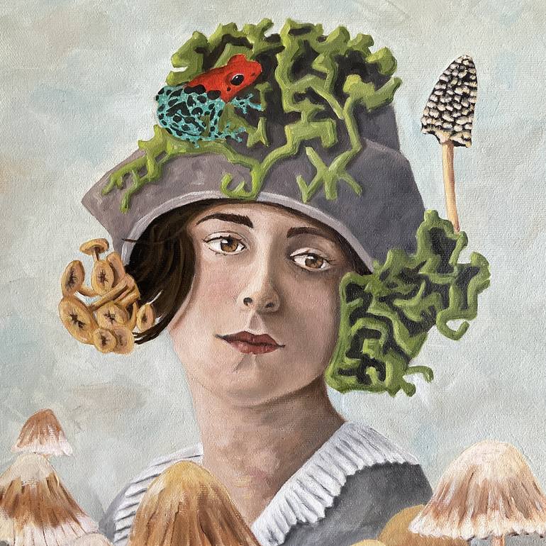 Original Classicism Women Painting by Isabelle Chartrand