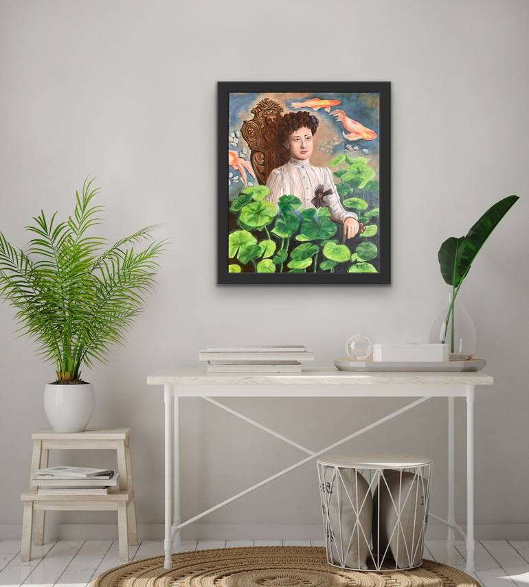 Original Portraiture Women Painting by Isabelle Chartrand