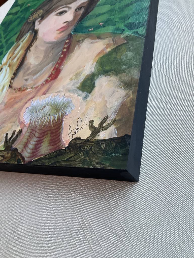 Original Classicism Women Mixed Media by Isabelle Chartrand