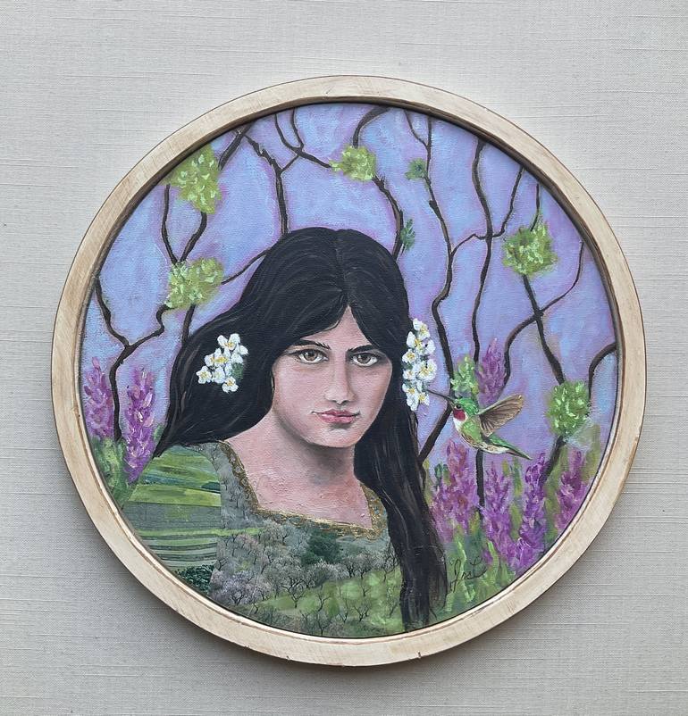 Original Classicism Women Mixed Media by Isabelle Chartrand