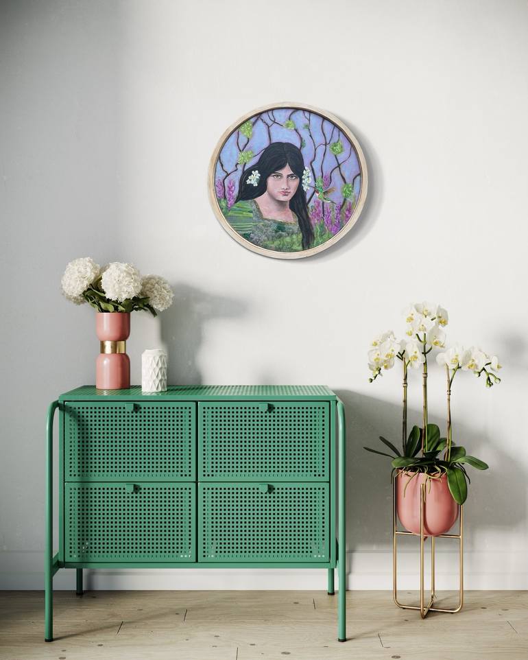 Original Classicism Women Mixed Media by Isabelle Chartrand