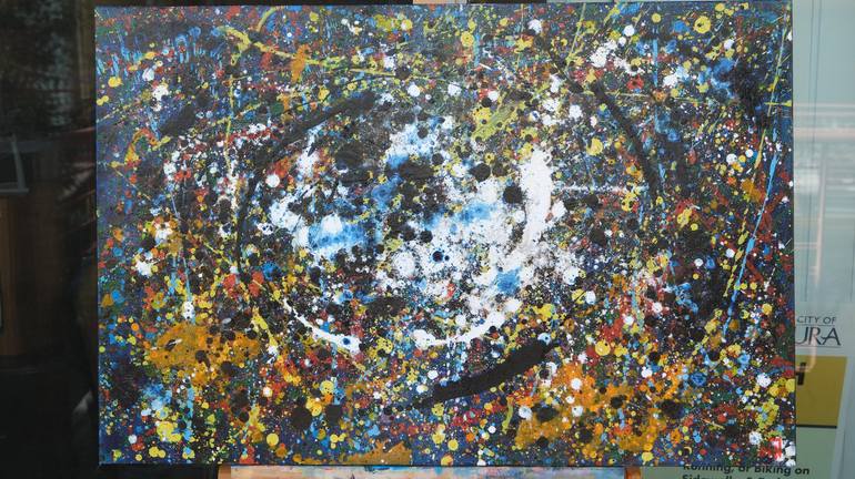 Original Abstract Painting by Andres Salazar