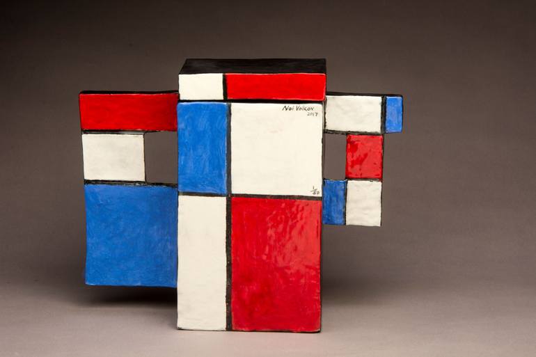 Original Abstract World Culture Sculpture by Noi Volkov