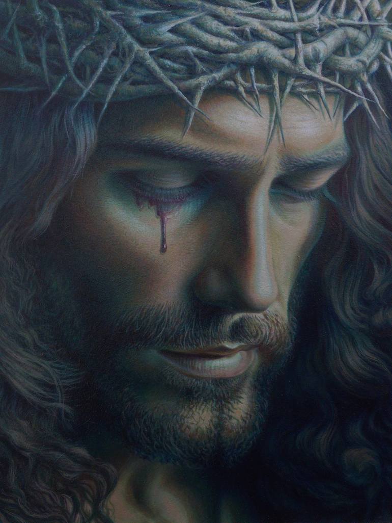 Original Contemporary Religion Paintings by B Chnops