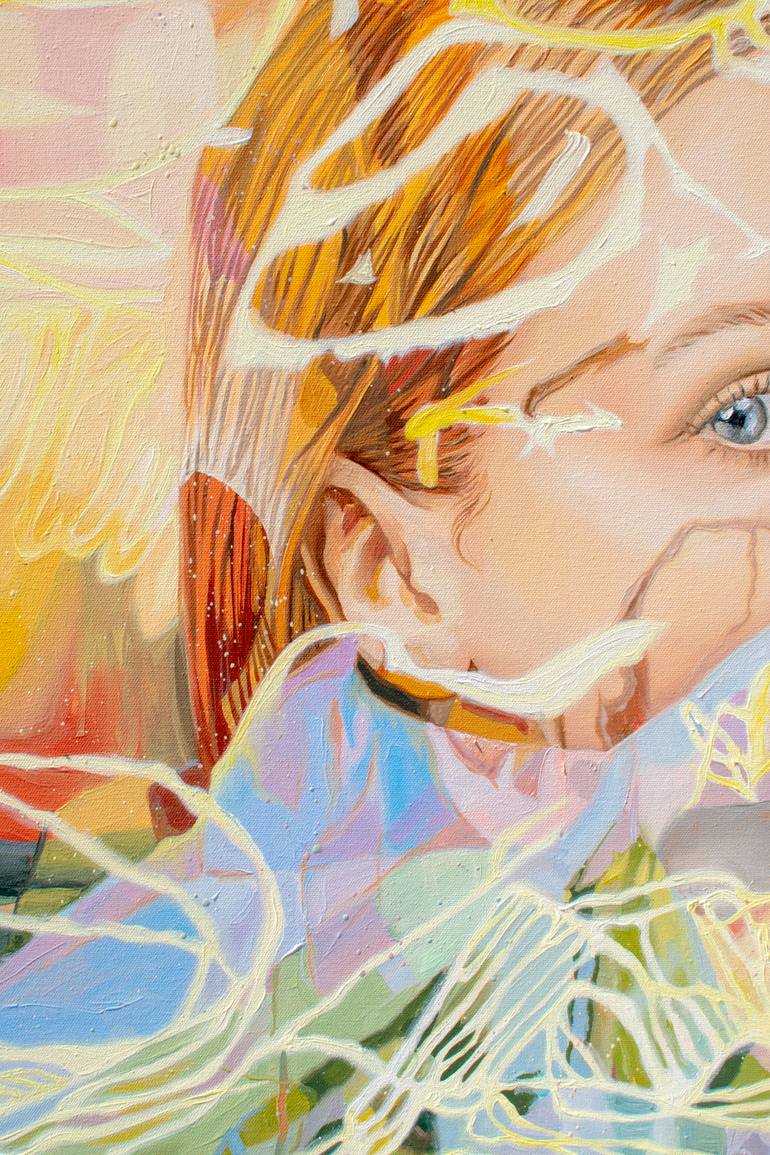 Original Abstract Women Painting by Natalia Olhova