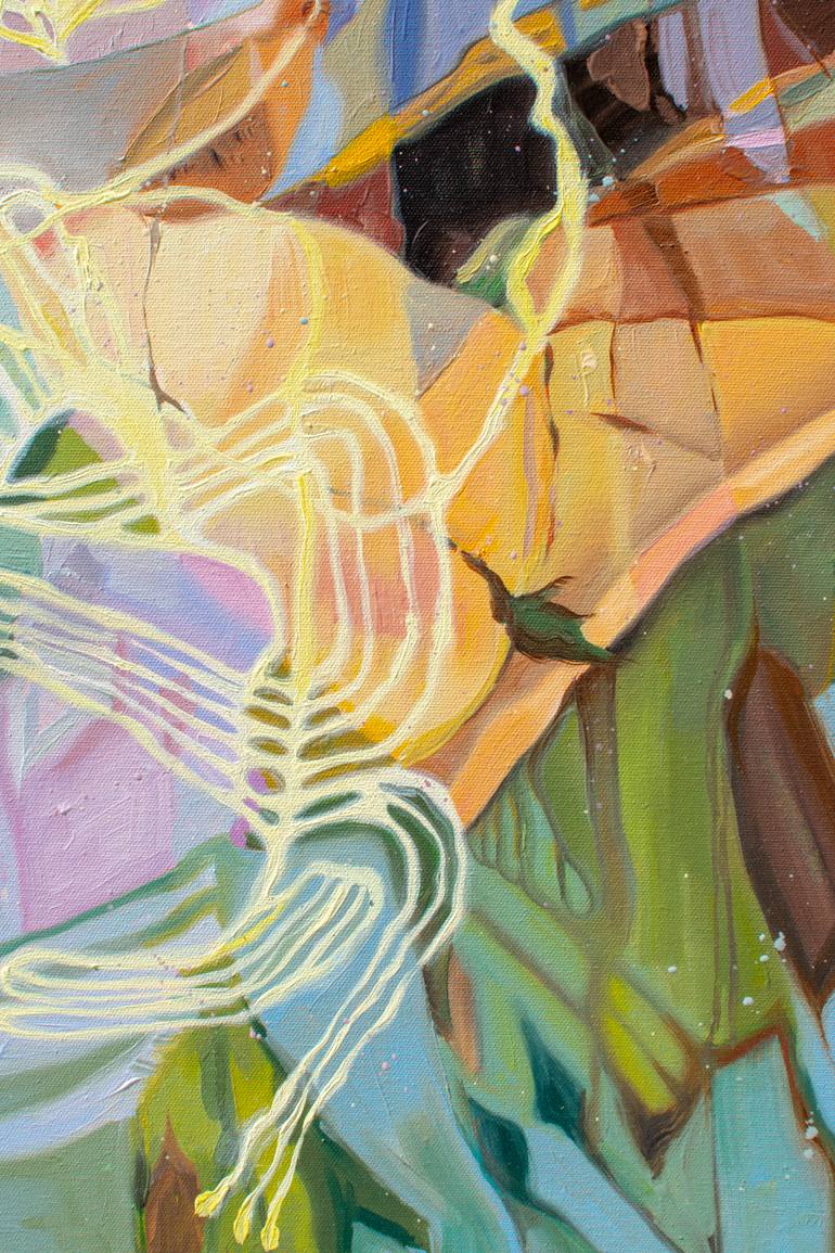 Original Abstract Women Painting by Natalia Olhova