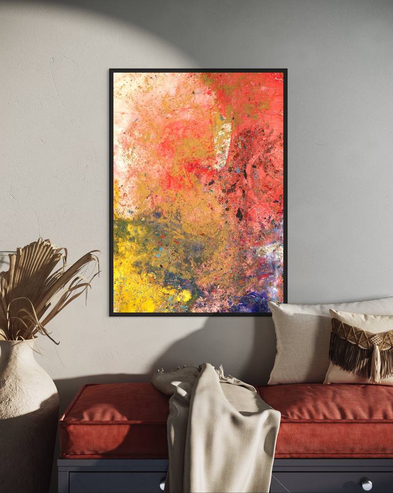 Original Conceptual Abstract Painting by Natalia Olhova