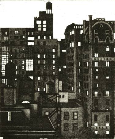 Original Fine Art Architecture Printmaking by Rita Smith