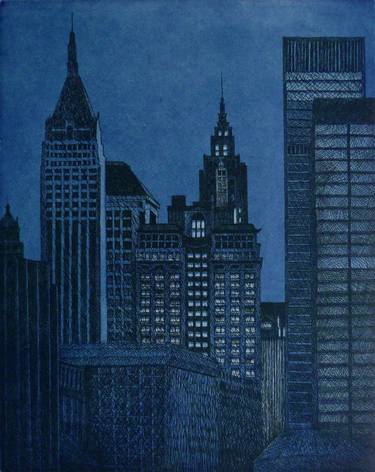 Original Architecture Printmaking by Rita Smith