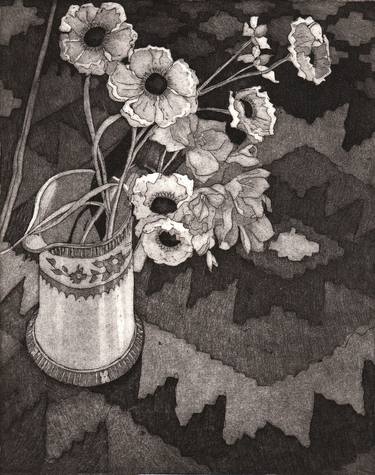 Original Fine Art Still Life Printmaking by Rita Smith