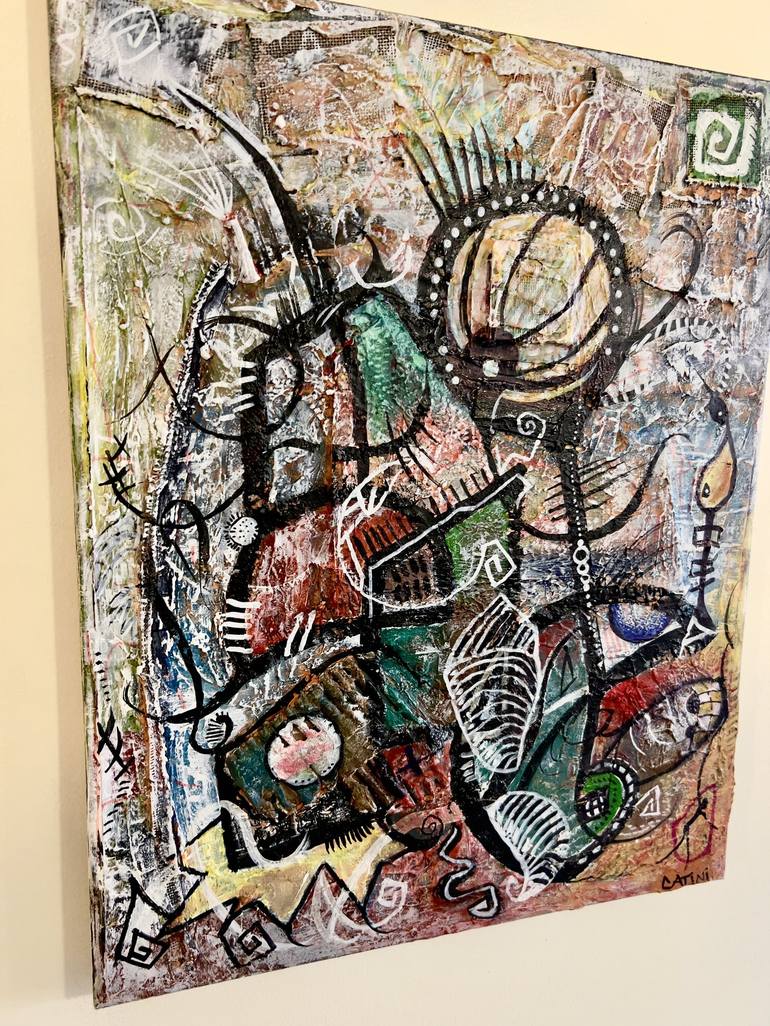 Original Abstract Painting by Pierpaolo Catini