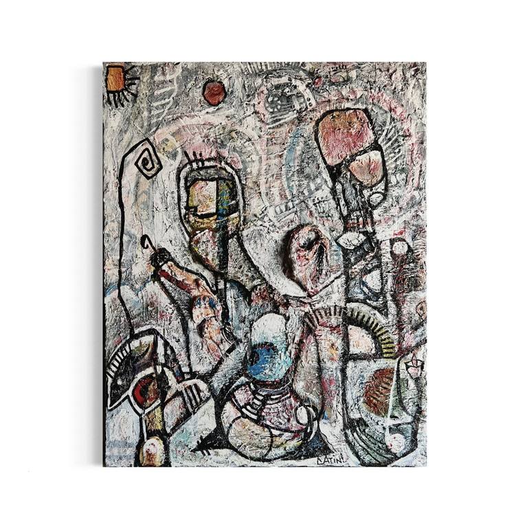 Original Abstract Mixed Media by Pierpaolo Catini
