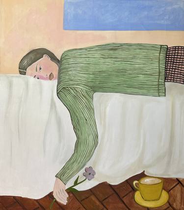 Original Contemporary Women Painting by Roxana Khonkulova