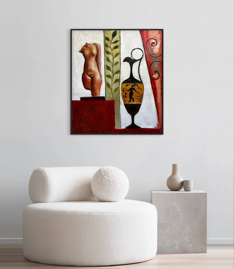 Original Contemporary Abstract Painting by Roxana Khonkulova