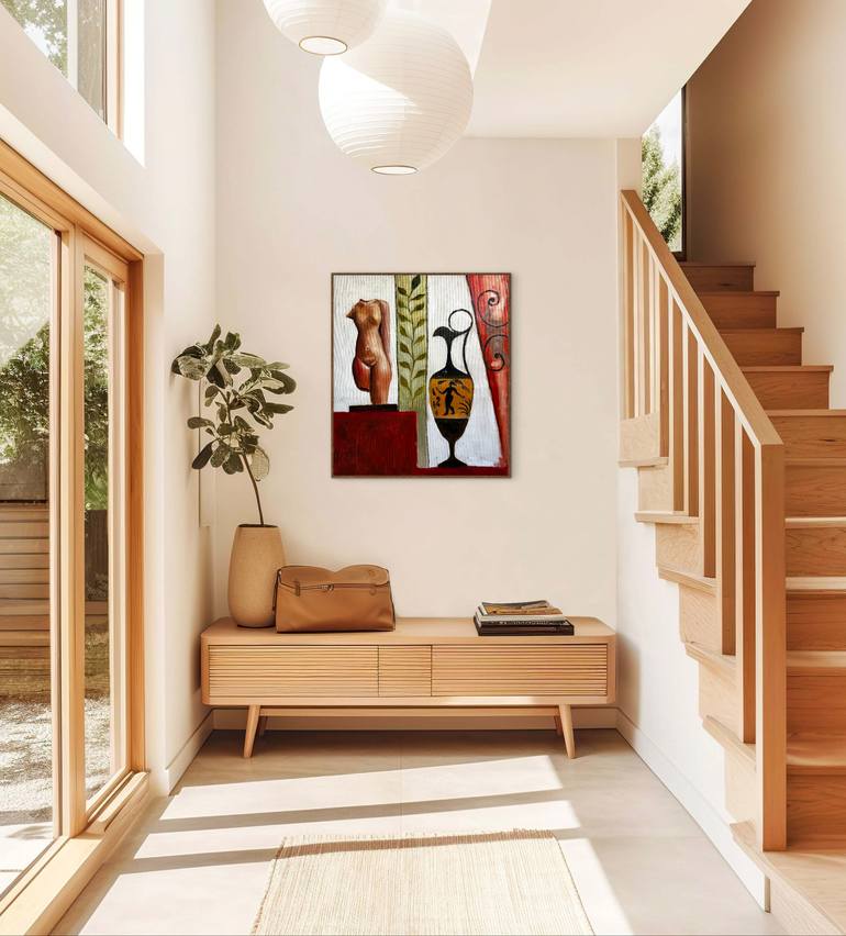 Original Contemporary Abstract Painting by Roxana Khonkulova
